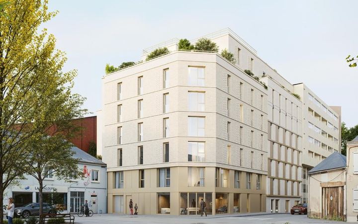 Opération à Le Mans (72) : 100 chambres étudiantes + hôtel de 53 chambres